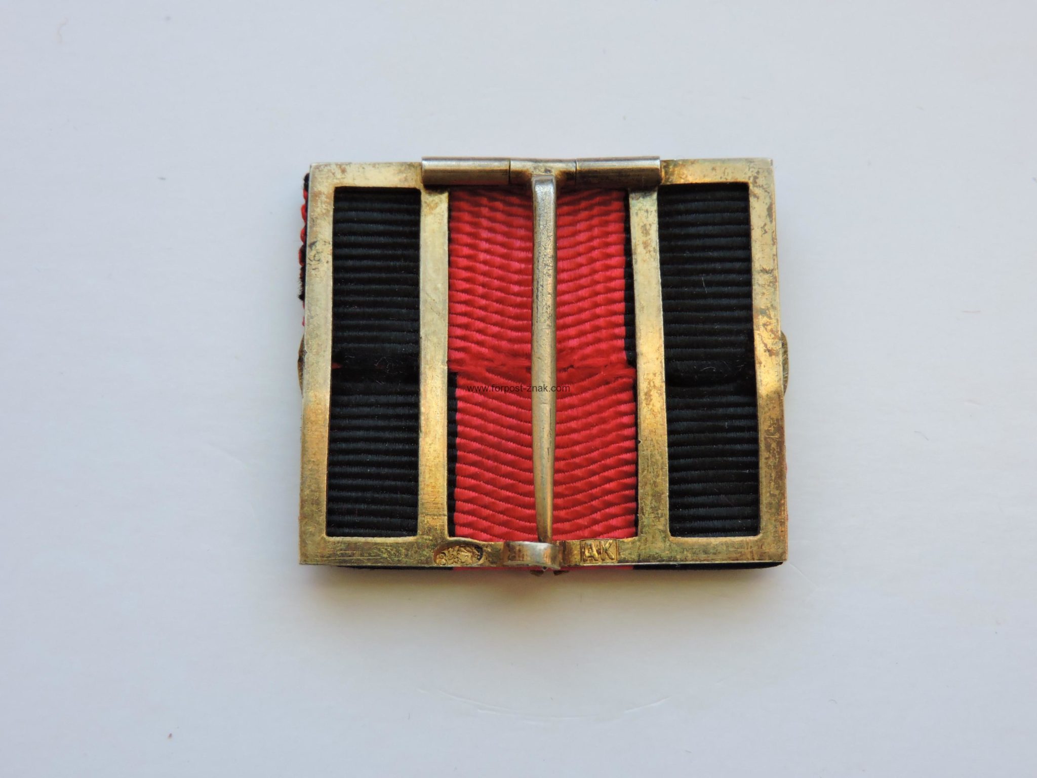 Знак Отличия Беспорочной Службы 40-лет на владимирской ленте . - Зображення 2