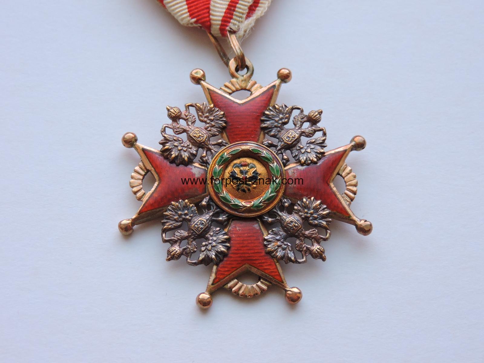 Знак ордена Св. Станислава 3-й степени для иноверцев - Зображення 3