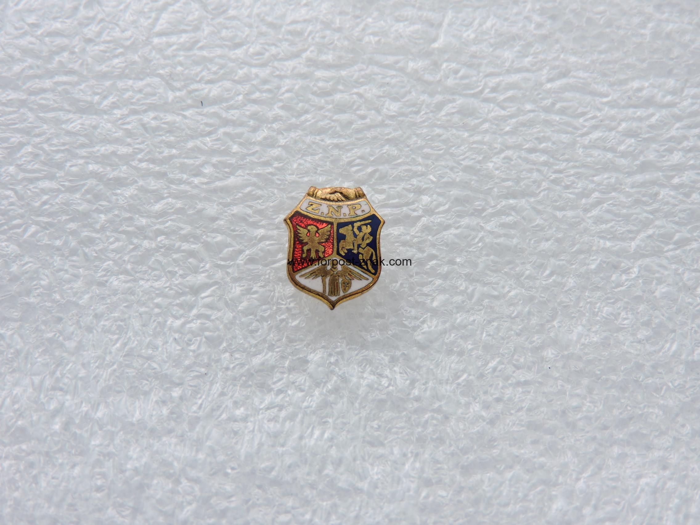 Знак Польськоі Спілки  Вчителів в Америці.
